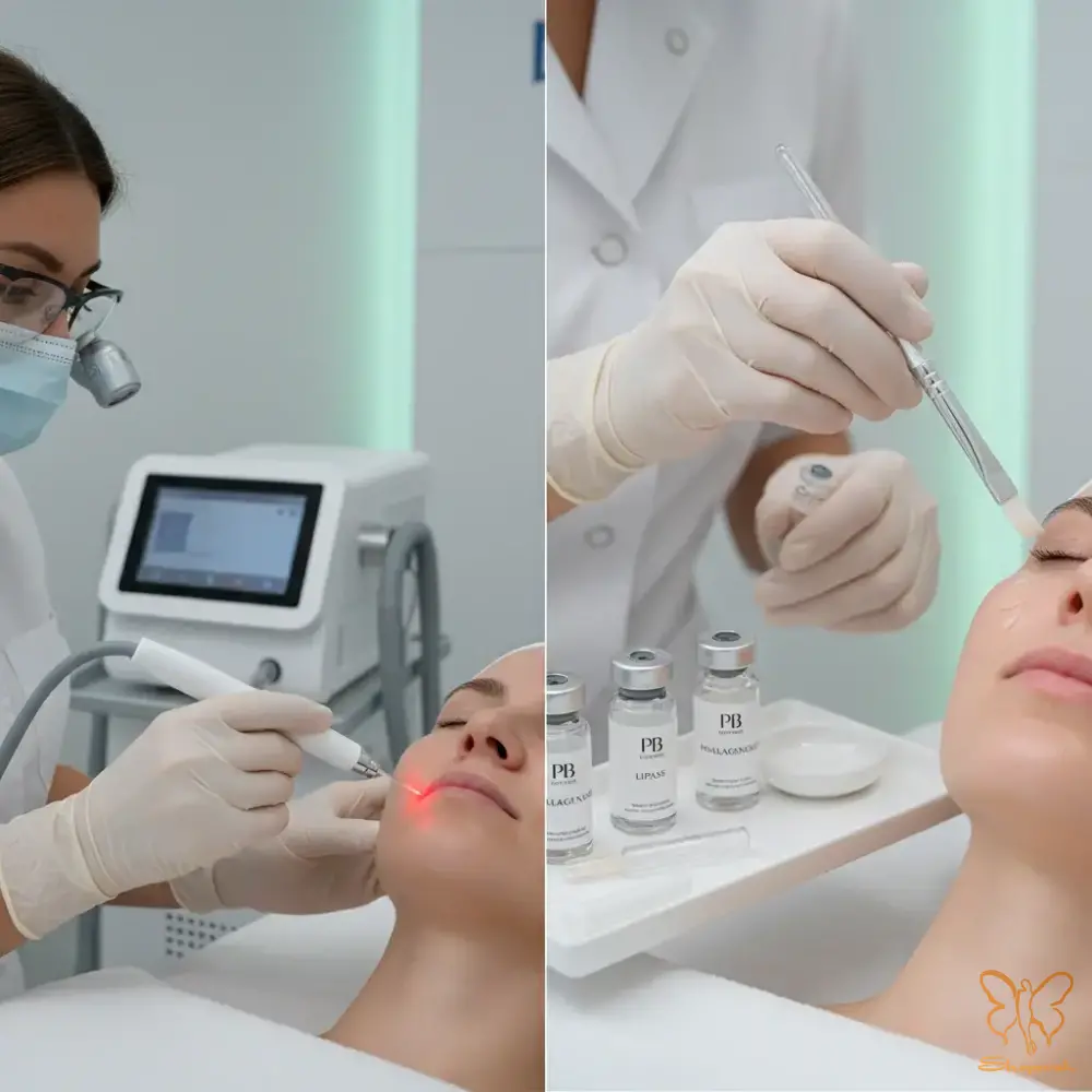 تعداد جلسات سرعت اثر و ماندگاری نتایج پی بی سرم و اندولیفت