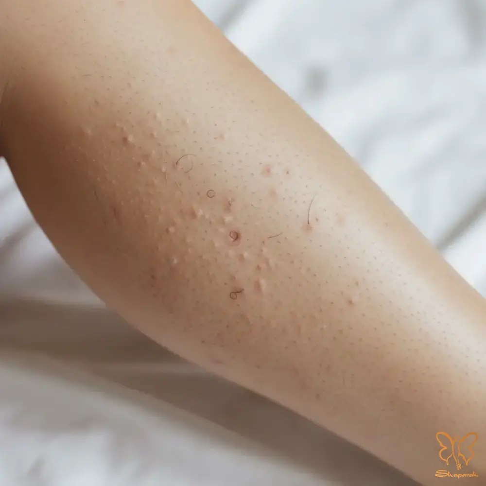 کراتوز پیلاریس Keratosis Pilaris تشدید حالت پوست مرغی