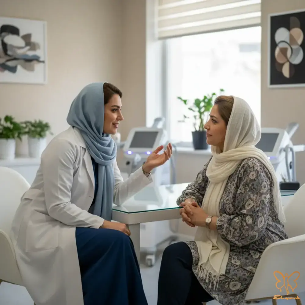 استفاده از بهترین برندهای فیلر در کلینیک شاپرک طلایی