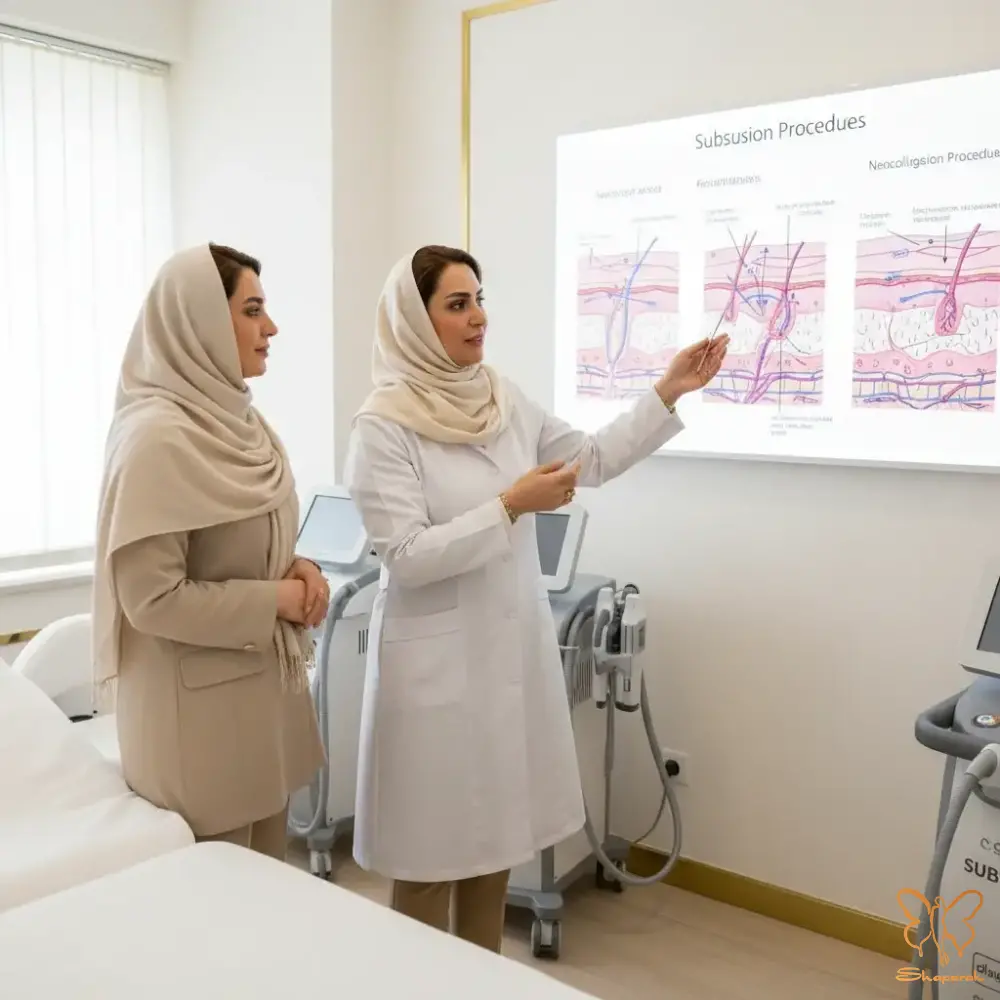 ما در کلینیک شاپرک طلایی سابسیژن را یک درمان چندمنظوره برای اسکار و جوانسازی میدانیم