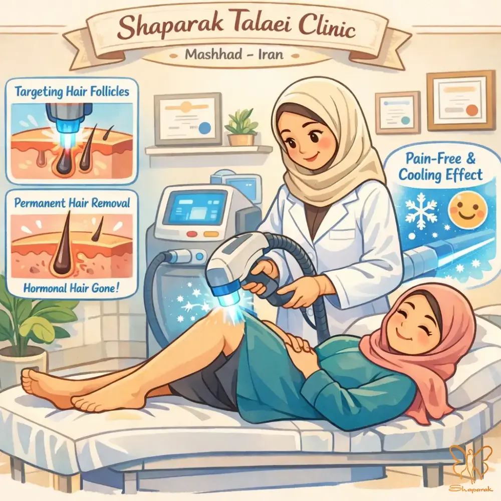 تفاوت لیزر کلینیک شاپرک با سایر روشها