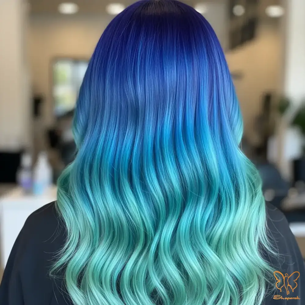 لک بعد از رنگ مو