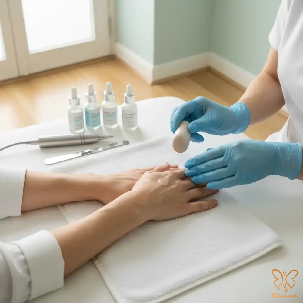 کلینیک تخصصی پوست و مو شاپرک طلایی مشهد