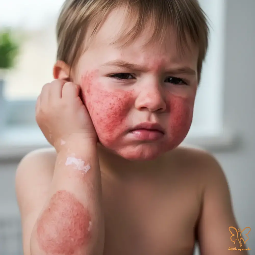 حساسیت پوستی بچه