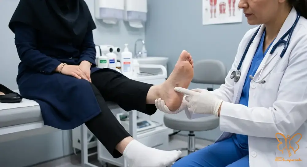 مقایسه علمی زگیل و میخچه