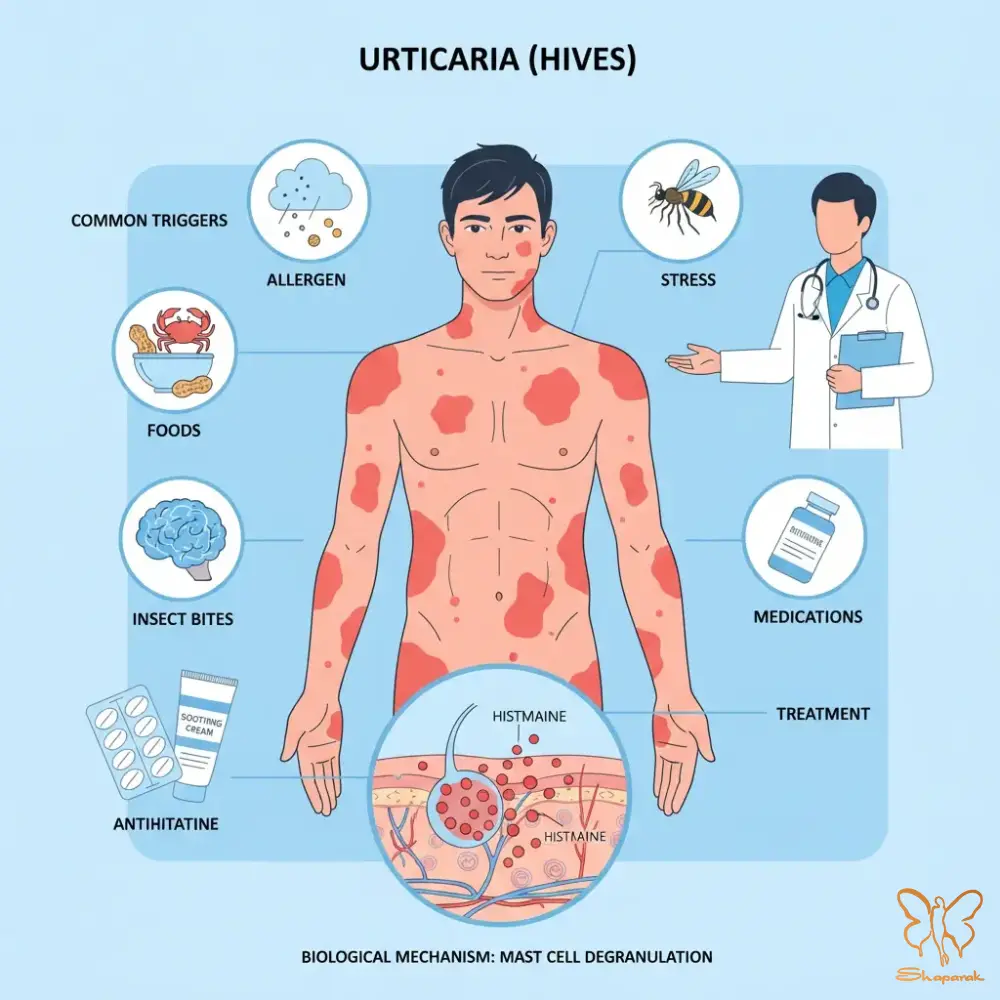 ۱ کهیر حاد Acute Urticaria کمتر از ۶ هفته ۱ کهیر حاد Acute Urticaria کمتر از ۶ هفته