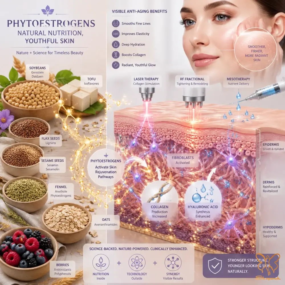 ترکیب تغذیه اصولی با خدمات جوانسازی کلینیک شاپرک طلایی در مشهد