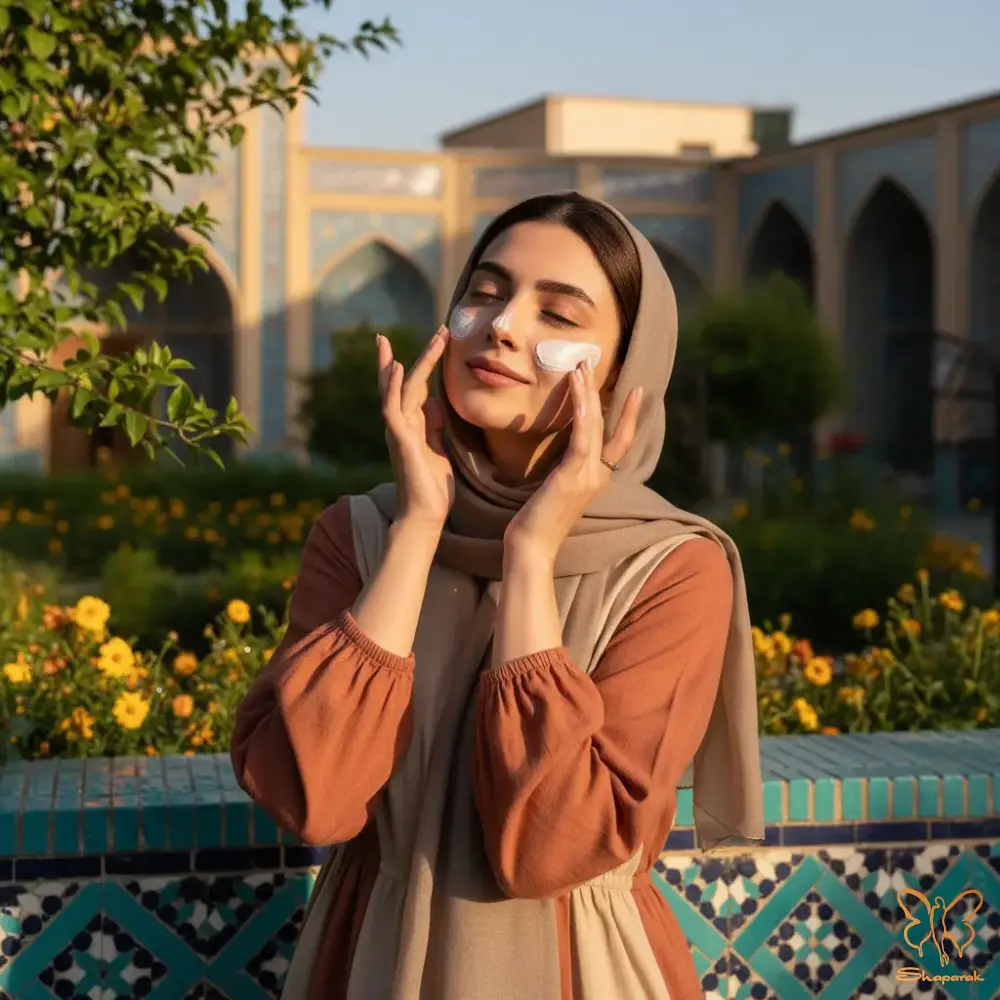 کرم ضدآفتاب با SPF مناسب 
