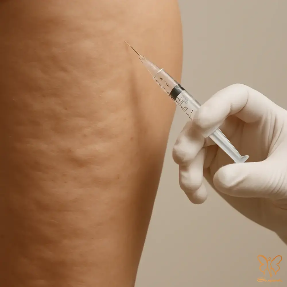 از بین بردن سلولیت ران و باسن