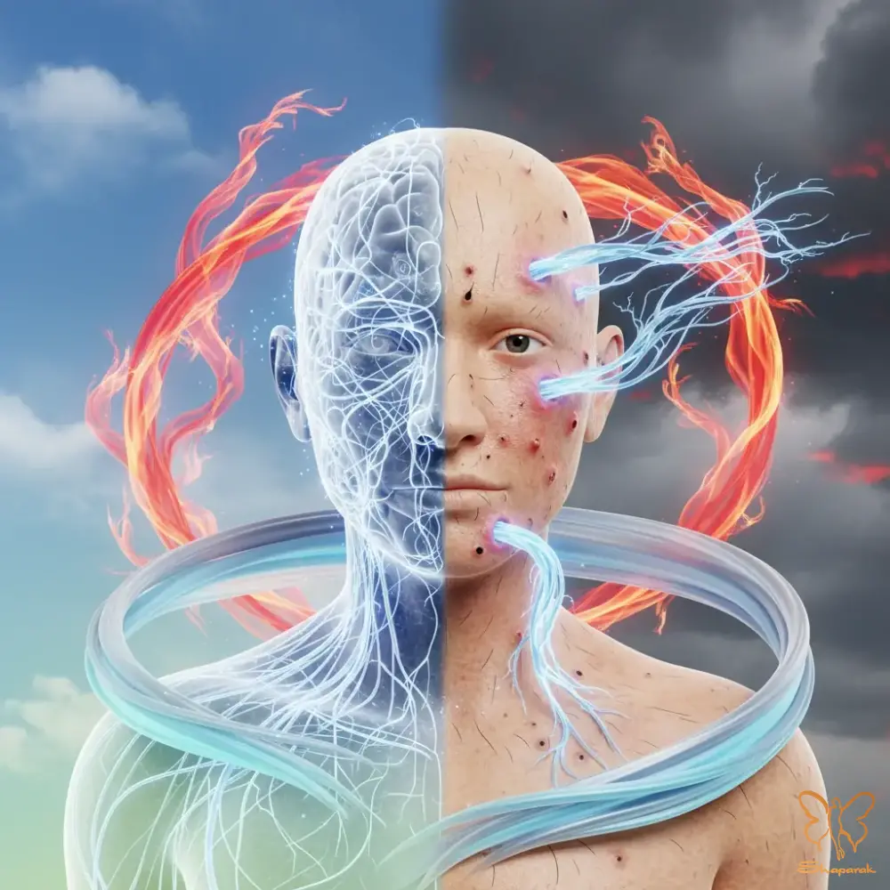 اگزما ناشی از استرس اگزما ناشی از استرس