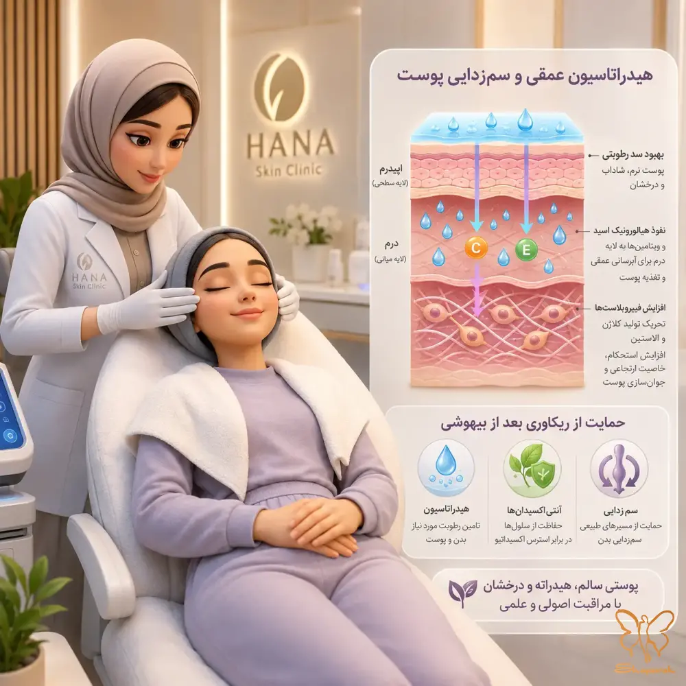اهمیت سمزدایی و آبرسانی عمیق پس از عمل