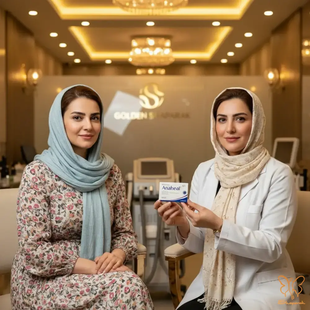 آناهیل برای ورم بعد از ژل لب و تزریق چربی