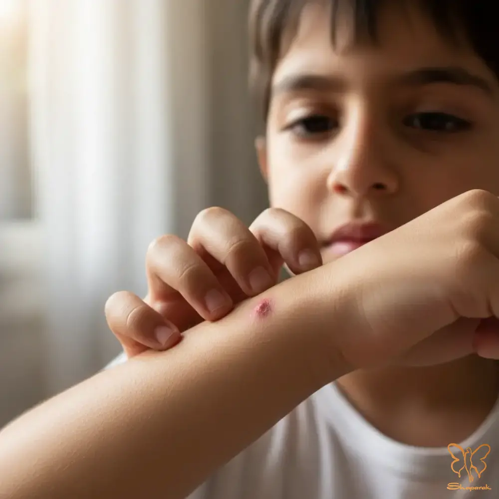 چرخه خارش و آسیب به پوست چرخه خارش و آسیب به پوست