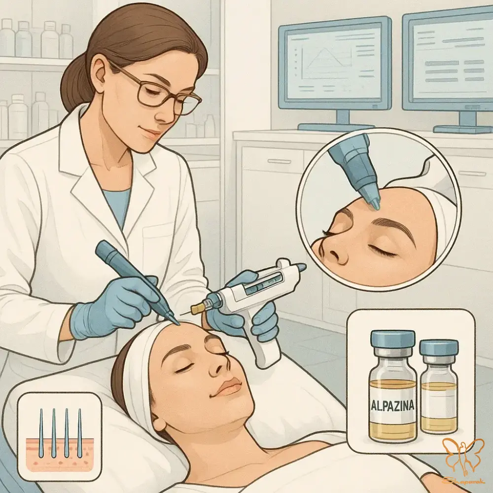 هزینه هر جلسه هیر فیلر آلپاژینا