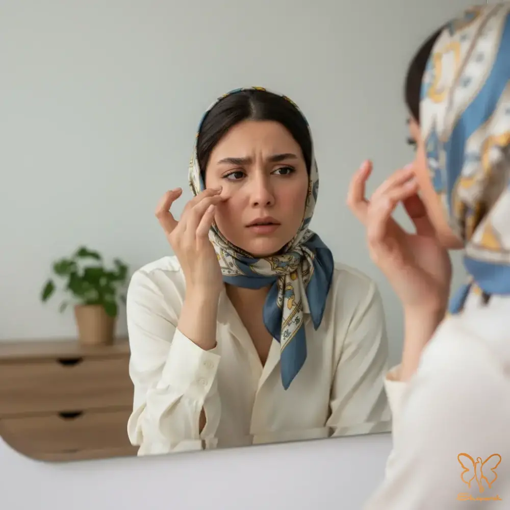 تیرگی و گودی زیر چشم