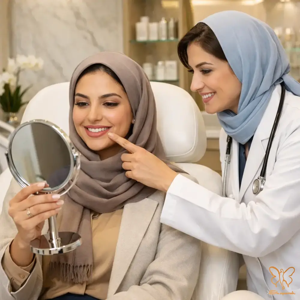 تزریق لب مدل M تزریق لب مدل M