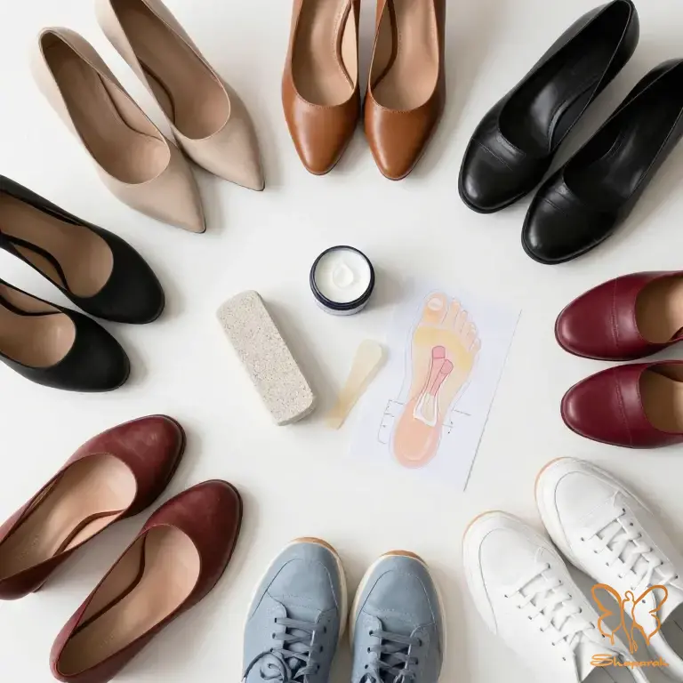 انتخاب کفش مناسب اولین و مهمترین قدم برای پاهای سالم انتخاب کفش مناسب اولین و مهمترین قدم برای پاهای سالم