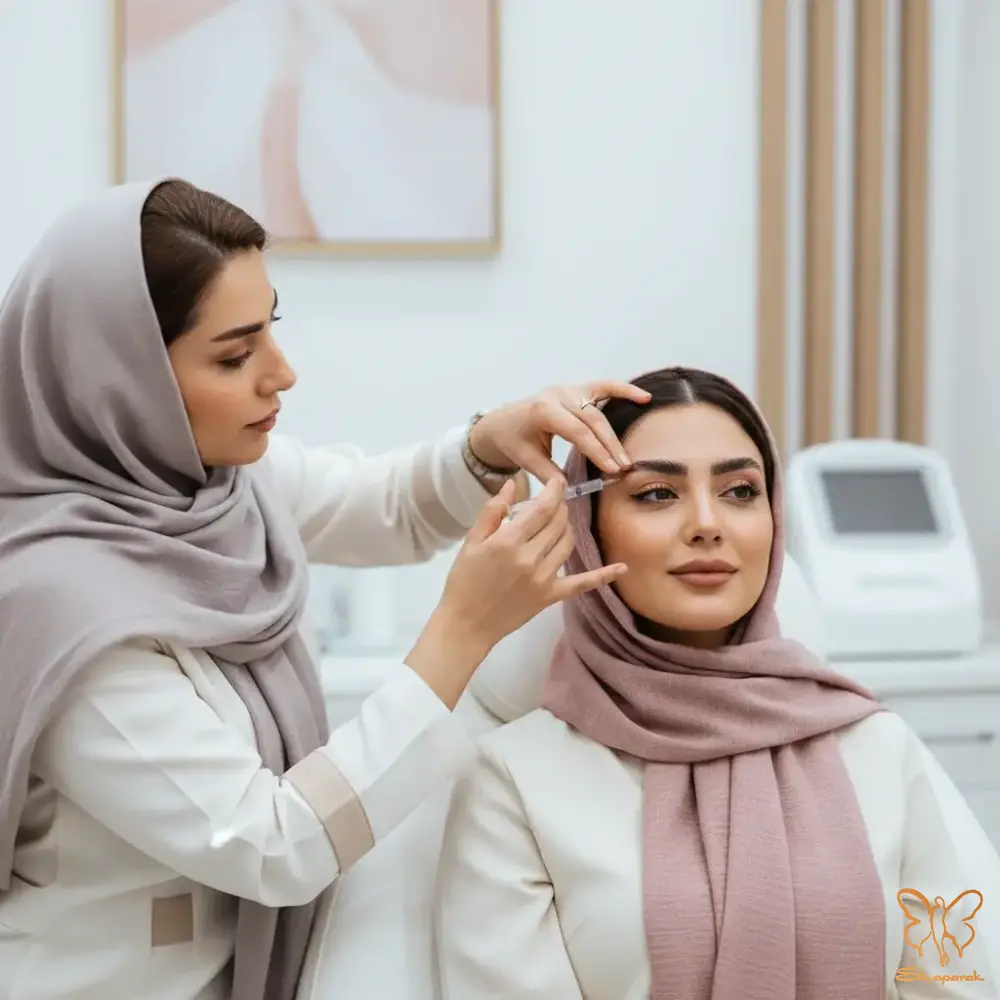  تزریق پی آر پی&nbsp;ابرو در مشهد