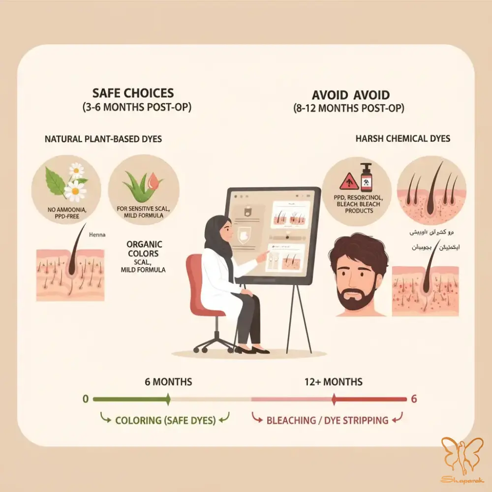 آسیب دائمی به فولیکولها