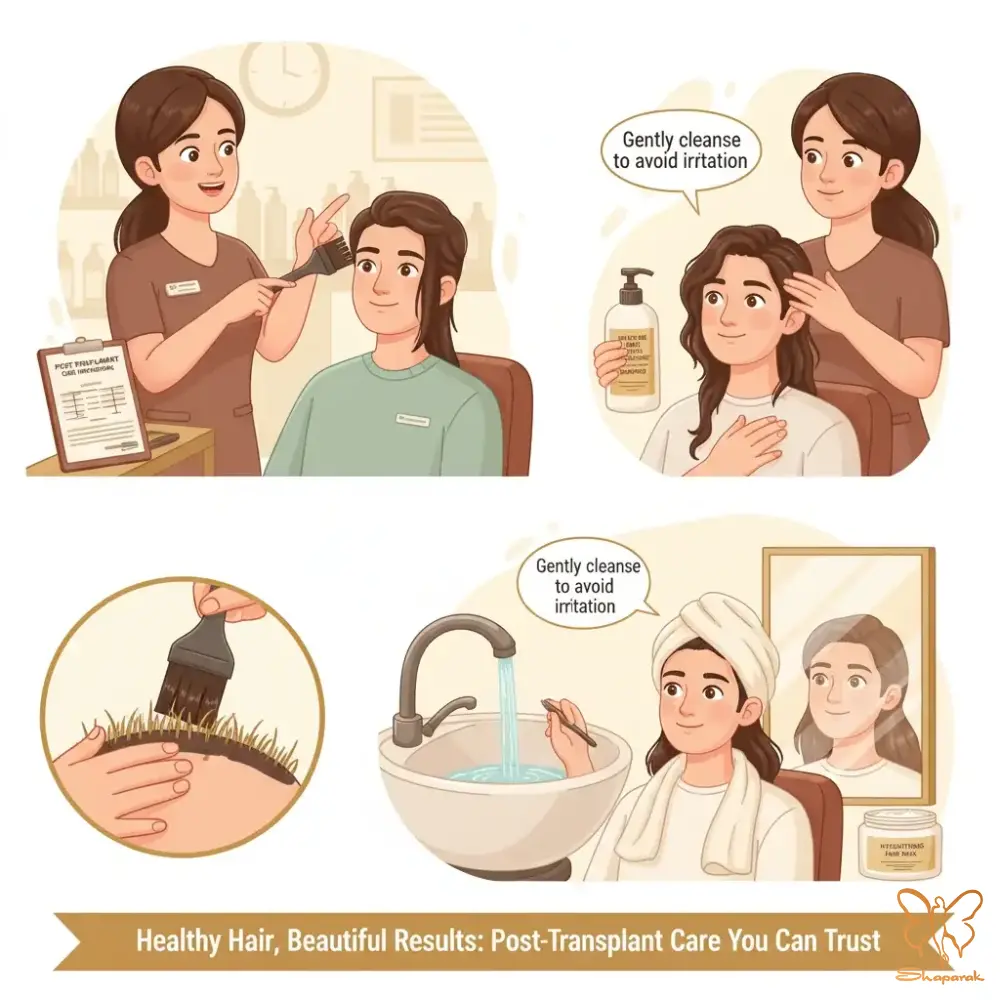 سلامت موهای کاشته شده