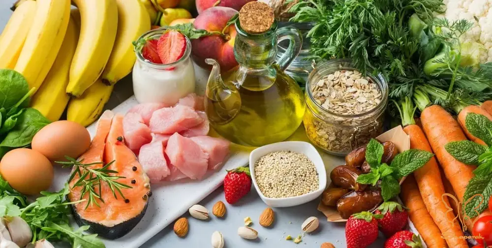 تاثیر مواد مغذی در زیبایی و جوانی پوست مو و ناخن