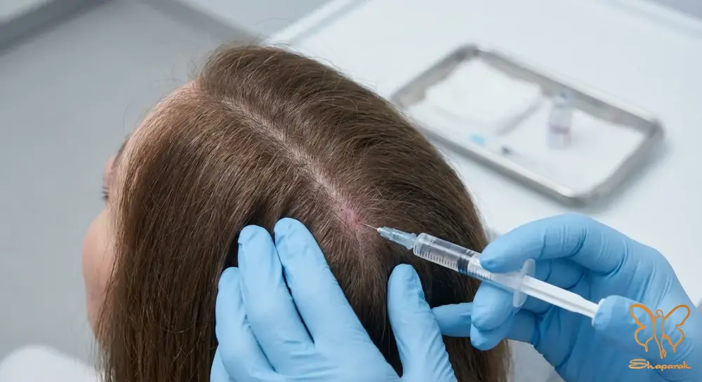 PRP مو در مشهد درمان قطعی ریزش و رویش مجدد مو&nbsp;در کلینیک شاپرک طلایی&nbsp;