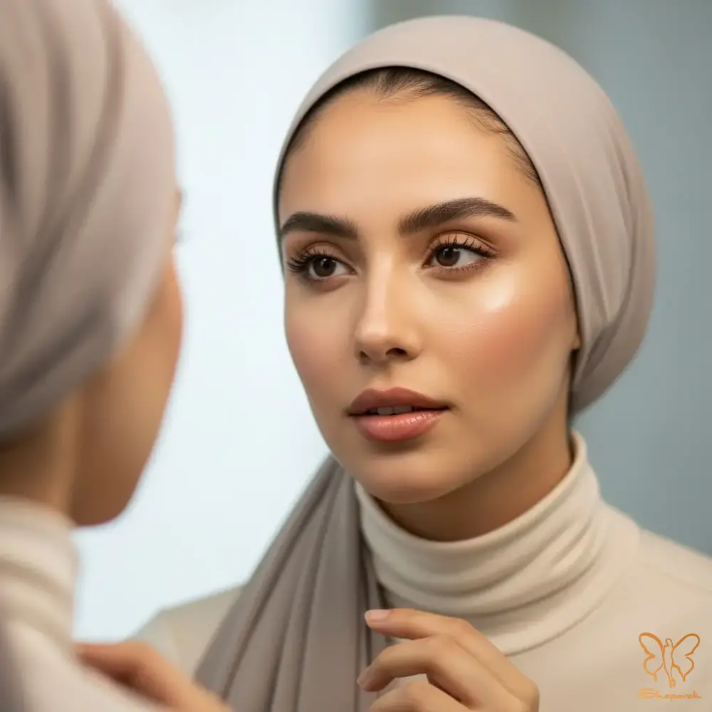 ساختار میکروسکوپی پوست دور چشم راز حساسیت آن