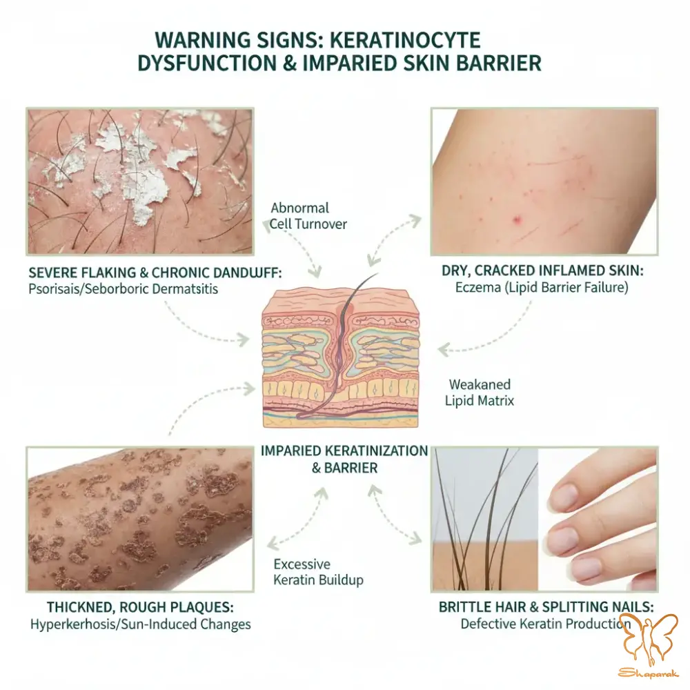 هایپرکراتوز Hyperkeratosis