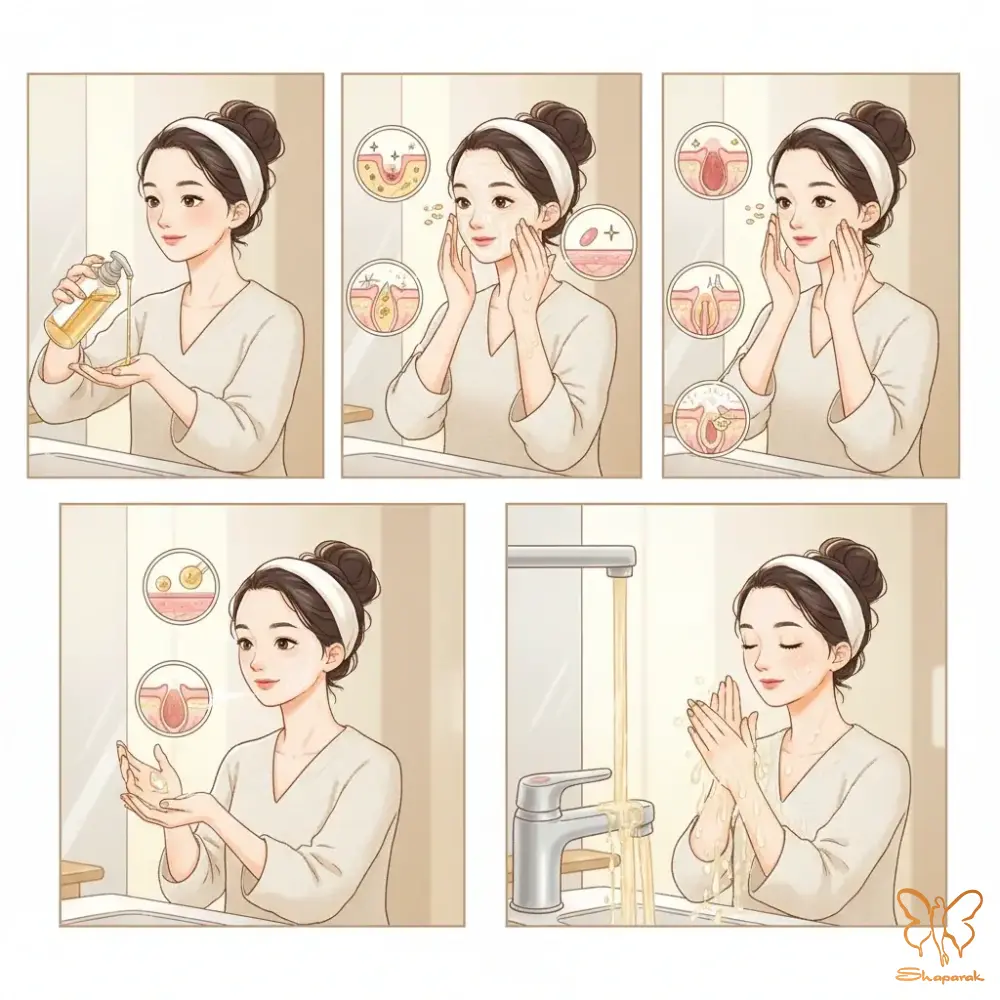 پاکسازی مضاعف Double Cleansing راز داشتن پوستی بینقص