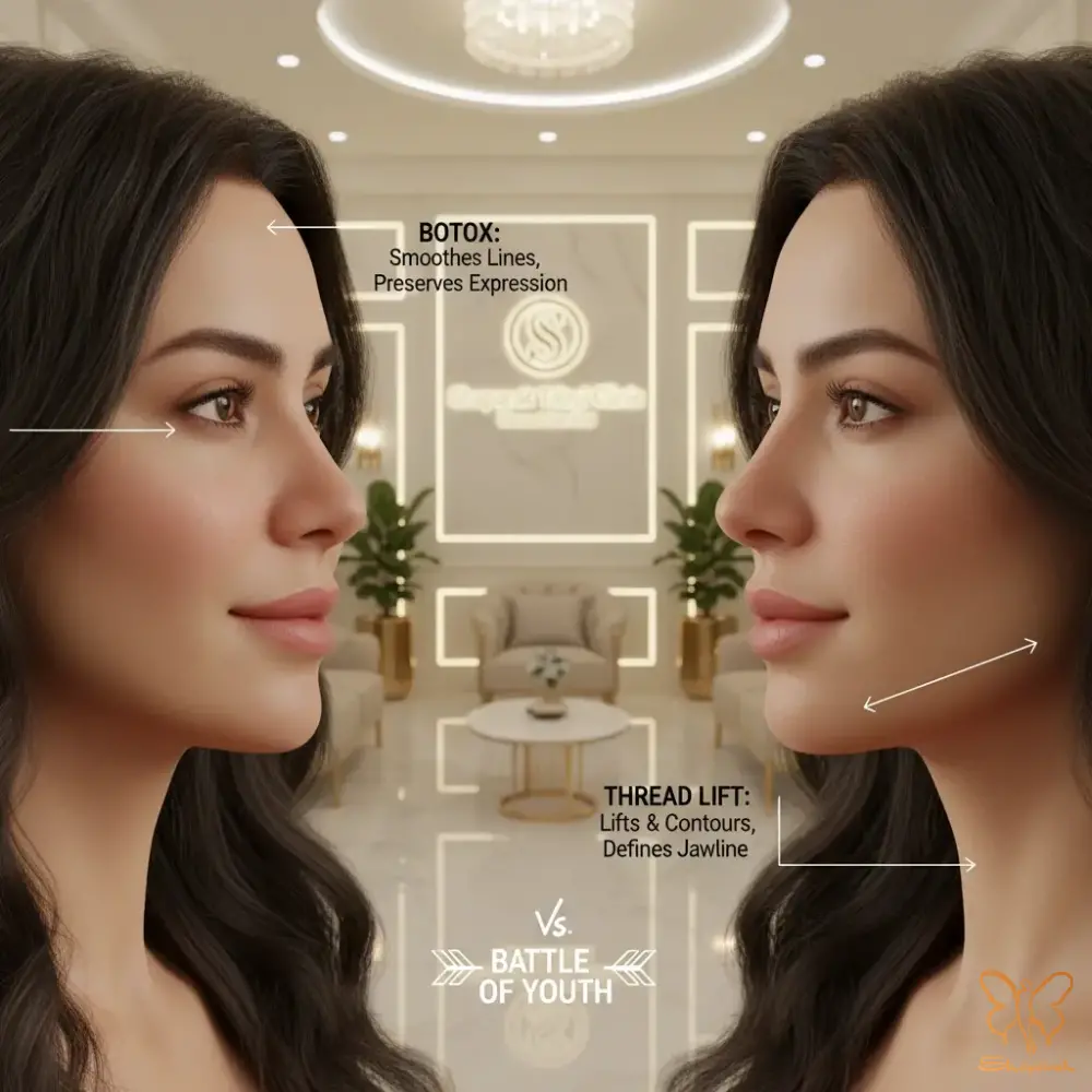 لیفت صورت با نخ بهتر است یا بوتاکس لیفت صورت با نخ بهتر است یا بوتاکس