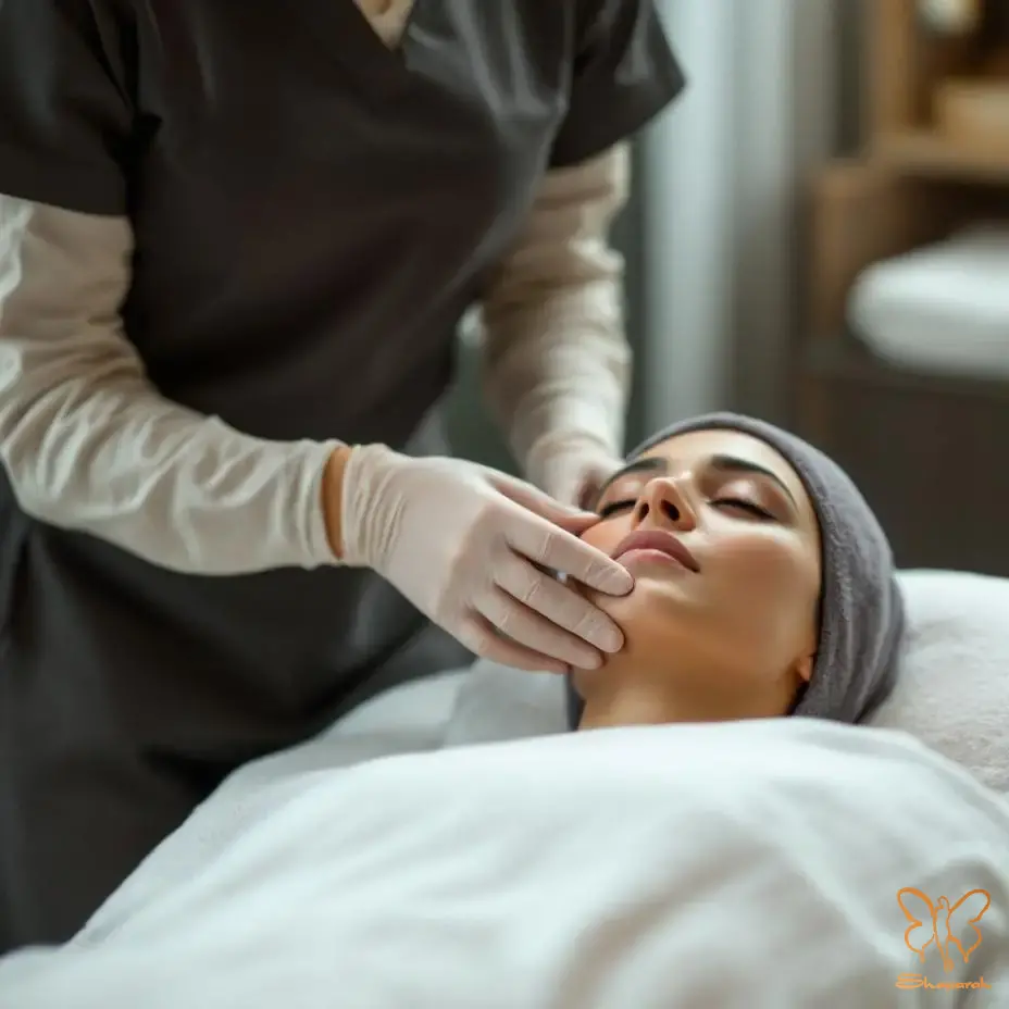 فیشیال VIP در کلینیک شاپرک طلایی در قلب مشهد