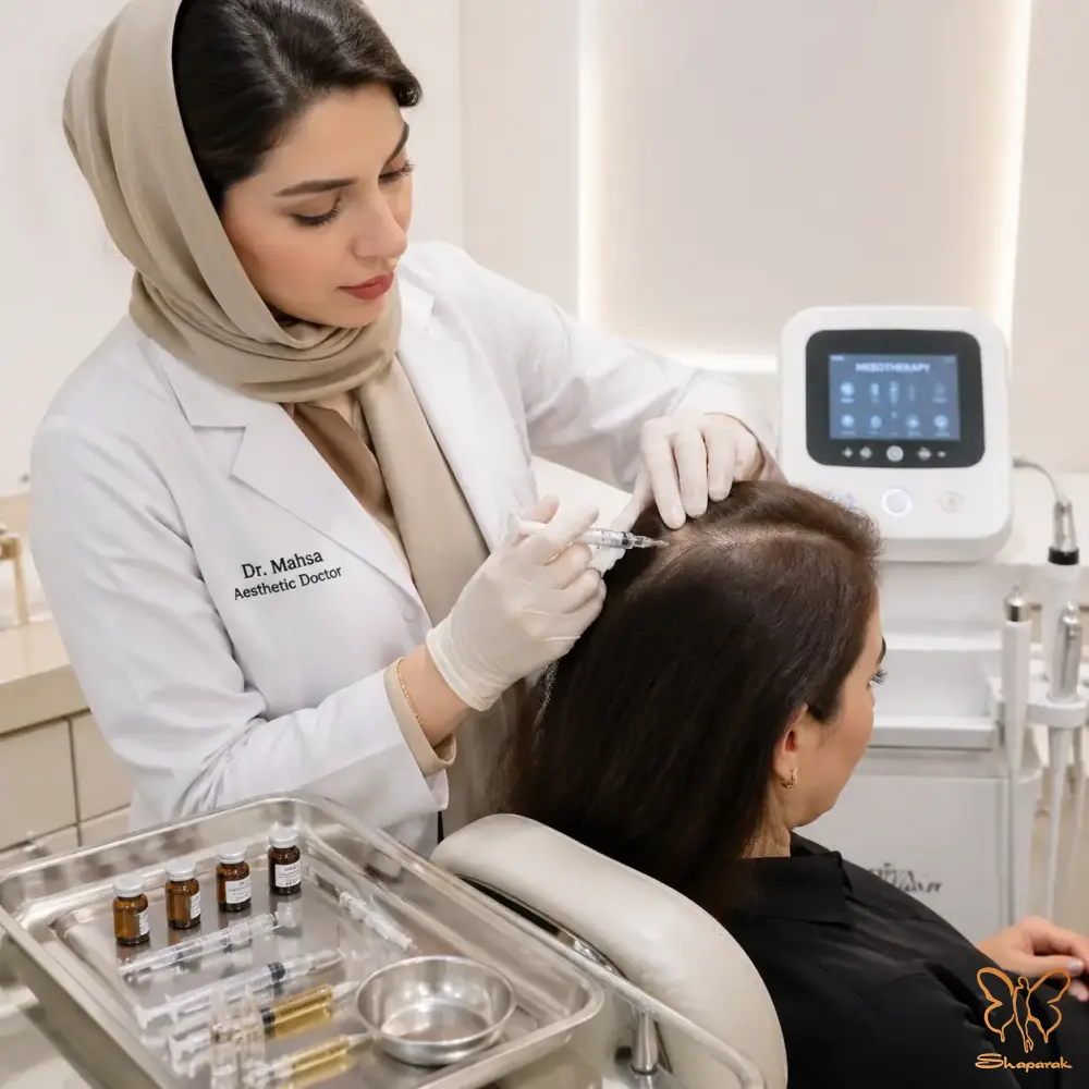 مزوتراپی معجزه احیای فولیکولهای آسیبدیده