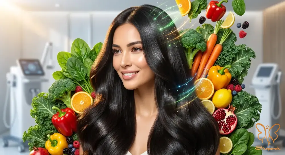 پیشگیری از ریزش مو با تغذیه ی صحیح