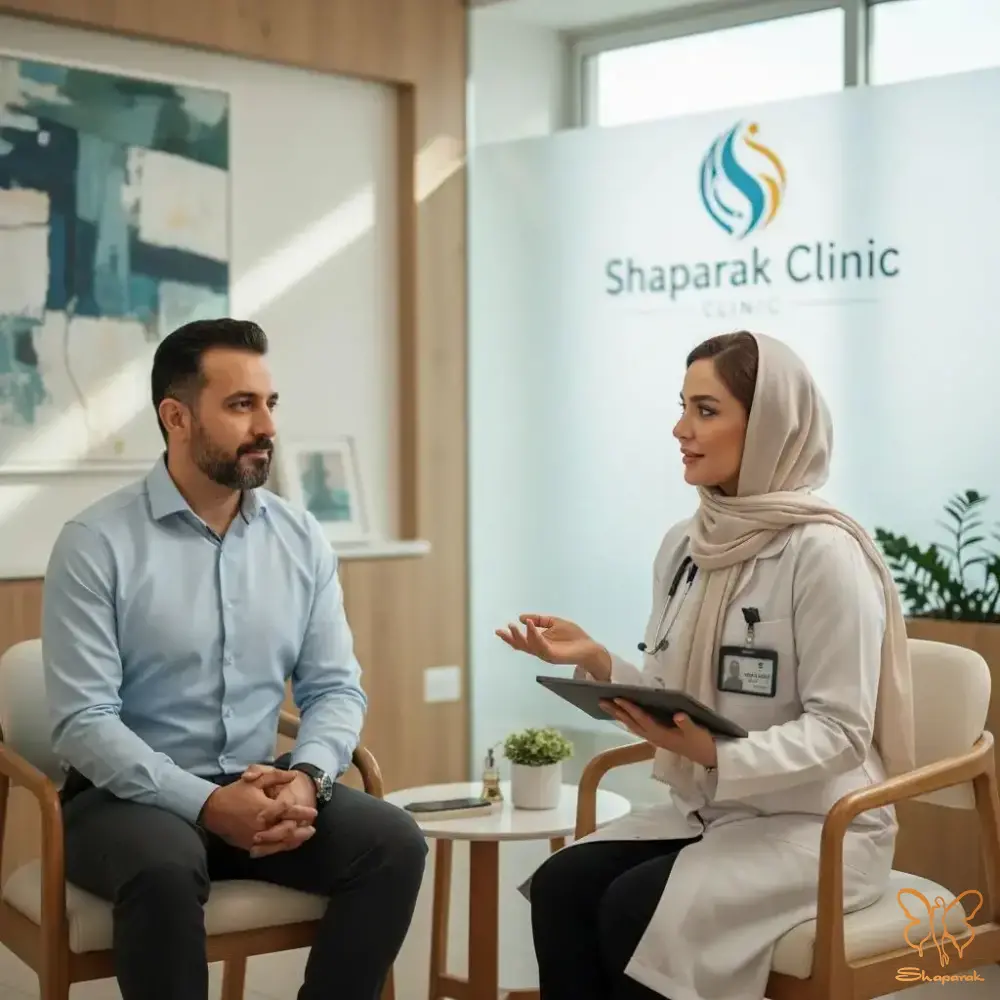 مشاوره درمان تعریق کف سر مشاوره درمان تعریق کف سر