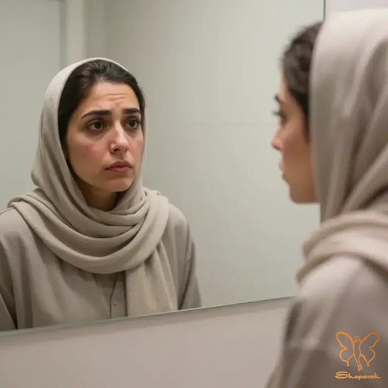 رفع تورم صورت ناشی از بولیمیا در کلینیک شاپرک طلایی مشهد