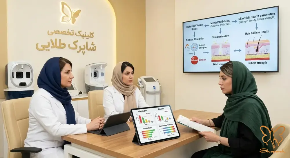 بررسی تاثیر کمبود ویتامین بر افسردگی و زیبایی در کلینیکهای پیشرفته مشهد
