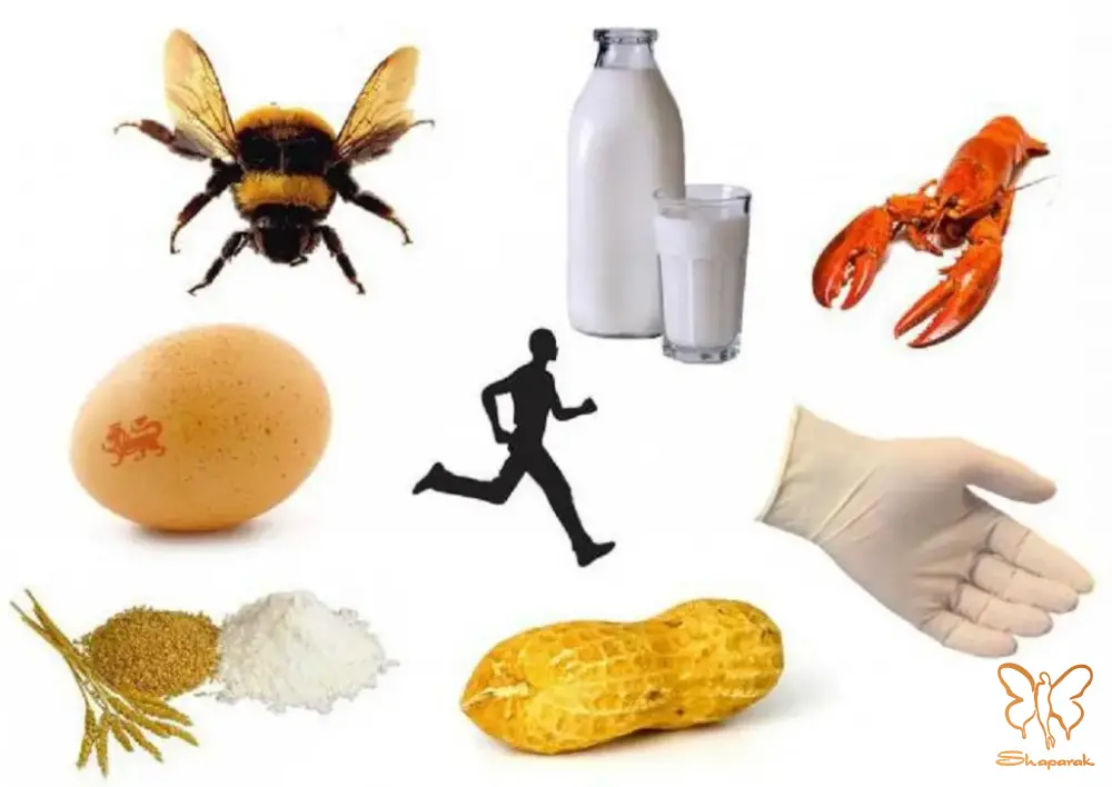 محرک های رایج غذایی و دارویی که منجر به آنافیلاکسی می شود محرک های رایج غذایی و دارویی که منجر به آنافیلاکسی می شود