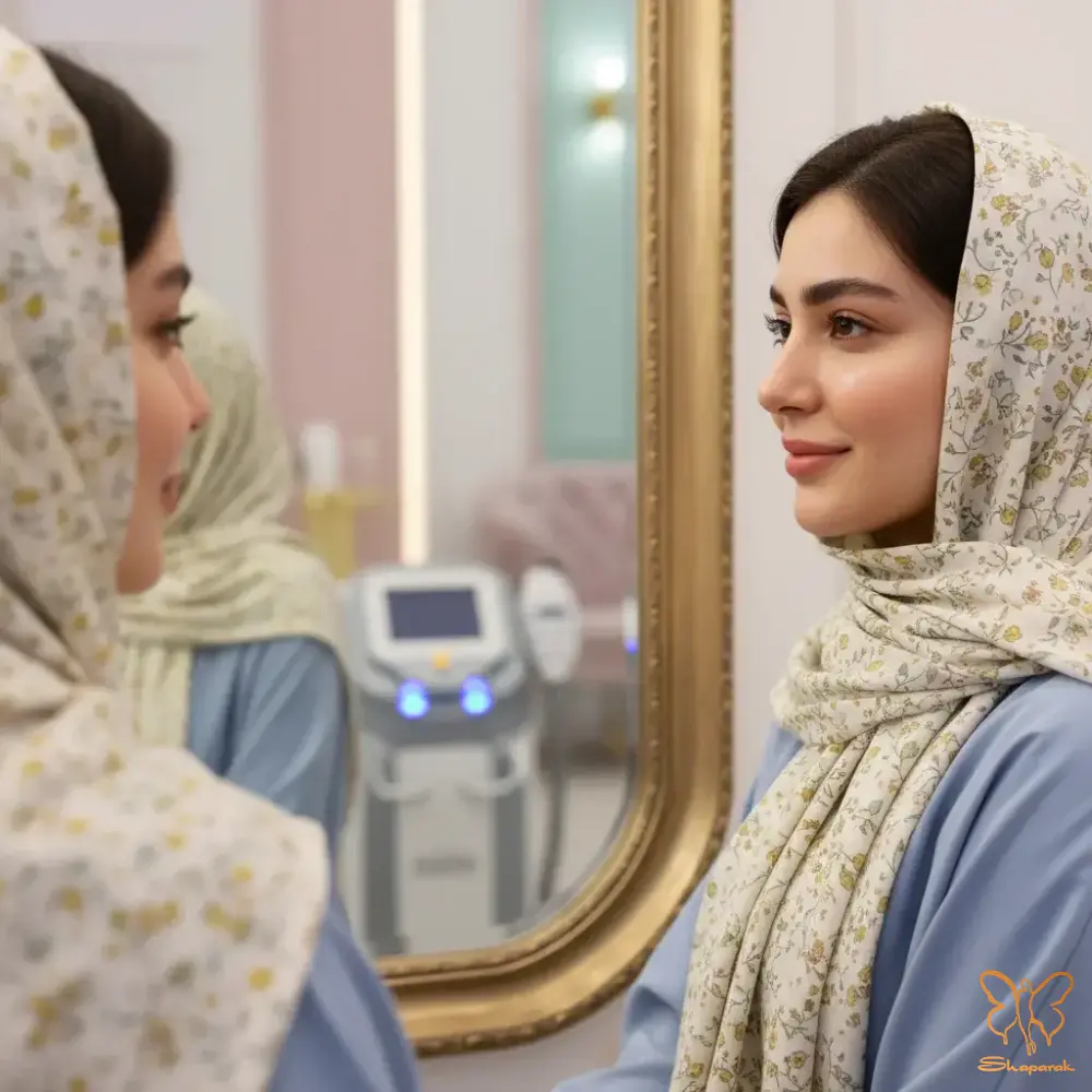  کلینیک تخصصی پوست و مو شاپرک طلایی مشهد