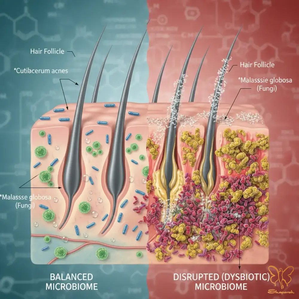 چربی مو Oily Scalp چربی مو Oily Scalp