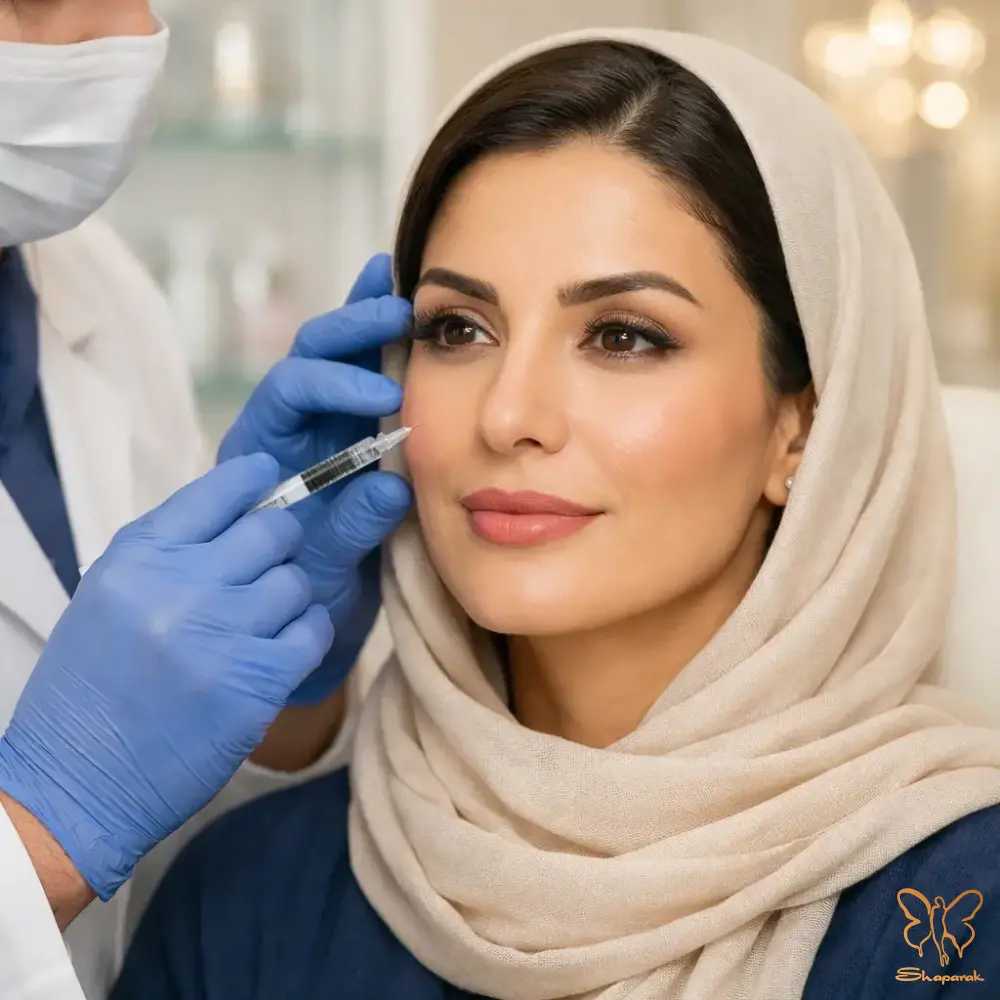 تزریق مزوژل&nbsp;در کلینیک شاپرک طلایی