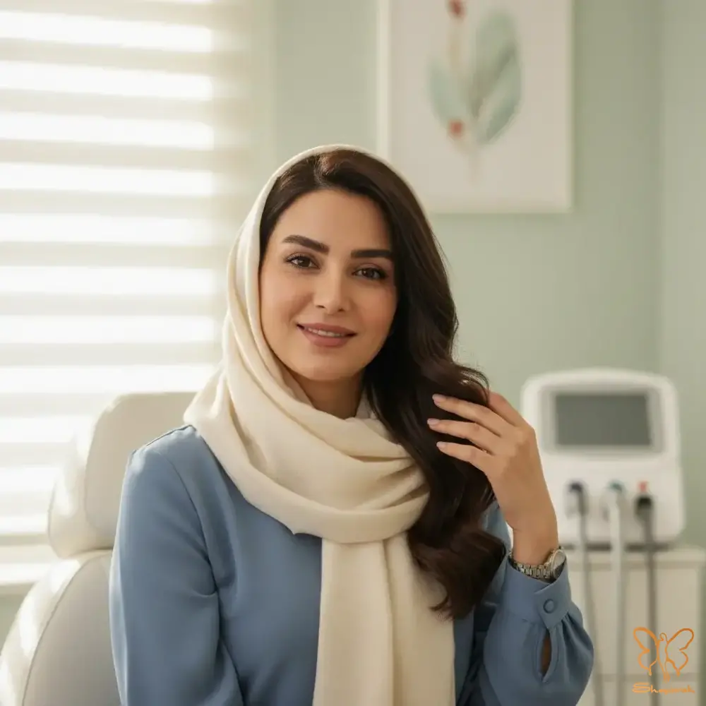 تقویت فاز آناژن مو در کلینیک شاپرک طلایی مشهد