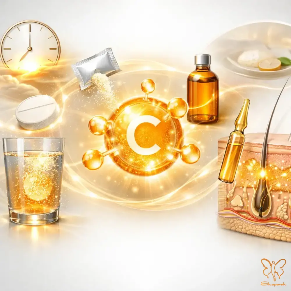 قرص شربت جوشان یا آمپول  و چه زمانی ویتامین C را مصرف کنیم