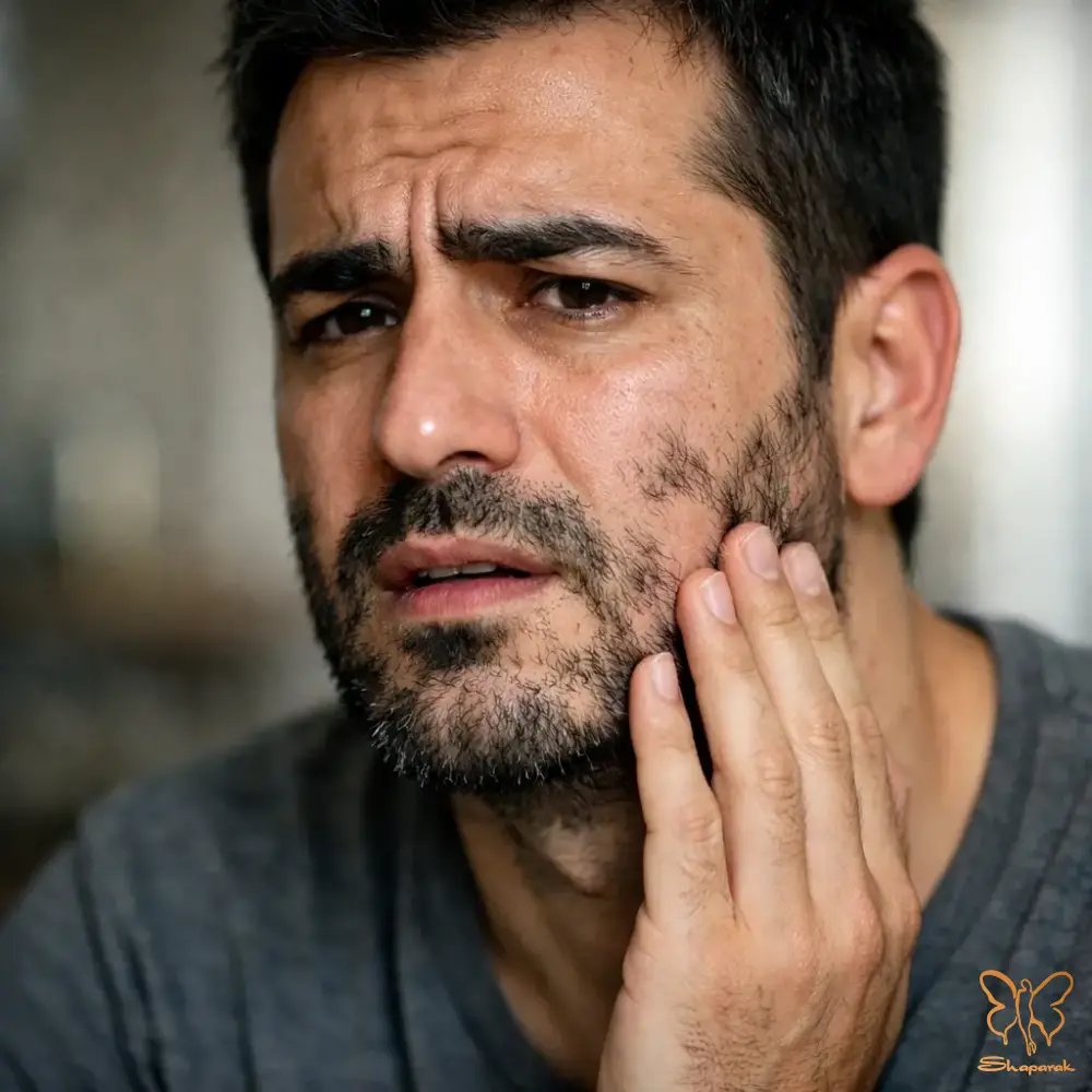 التهاب پوستی در ناحیه ریش
