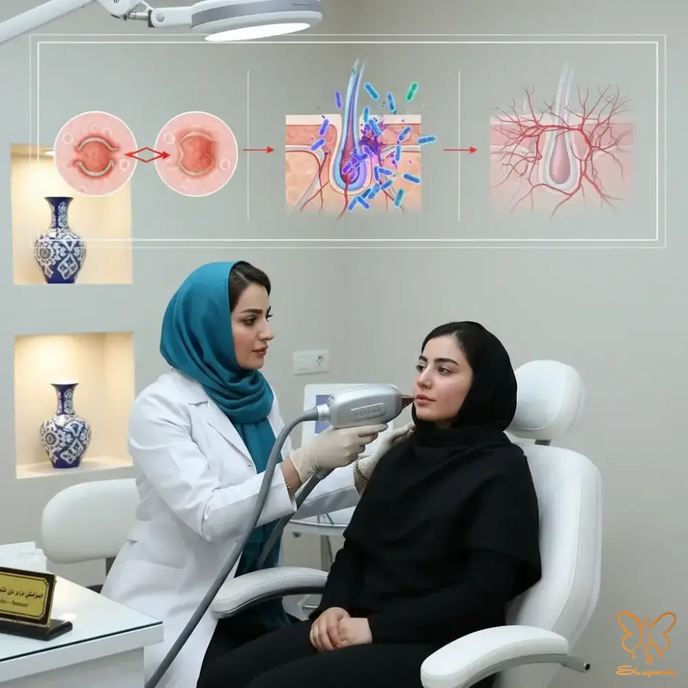 کنترل التهاب و قرمزی پوست