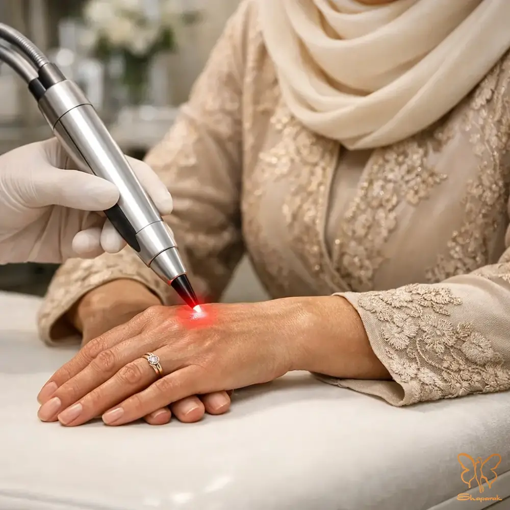 برتری دستگاهها و خدمات کلینیک شاپرک طلایی مشهد