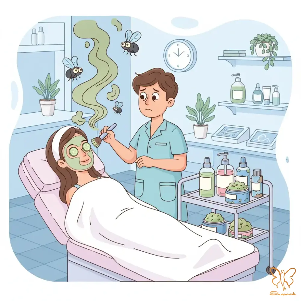 ۲ استفاده از محصولات ناسازگار با نوع پوست شما