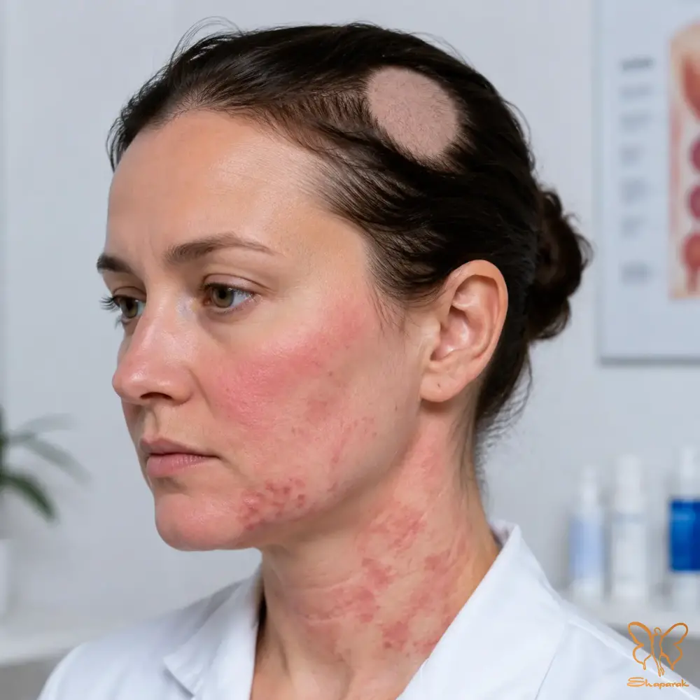ریزش موی سکهای Alopecia Areata ریزش موی سکهای Alopecia Areata