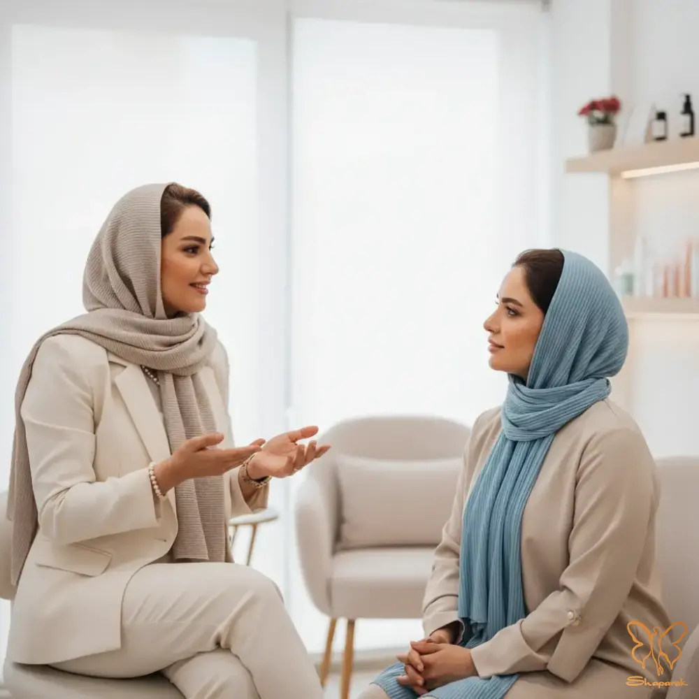 برجستهتر شدن چین و چروکهای سطحی برجستهتر شدن چین و چروکهای سطحی