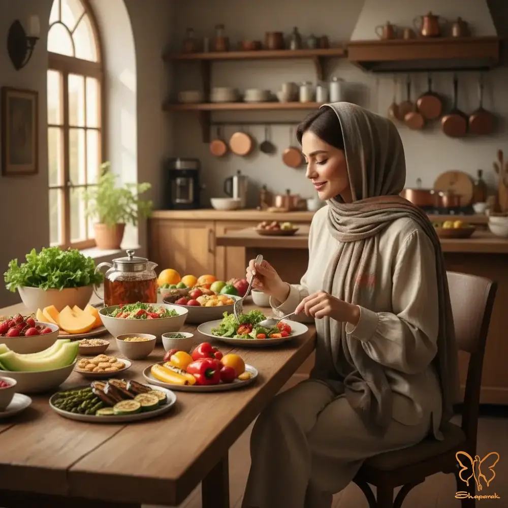6 سبک زندگی و رژیم غذایی شما همان چیزی هستید که میخورید