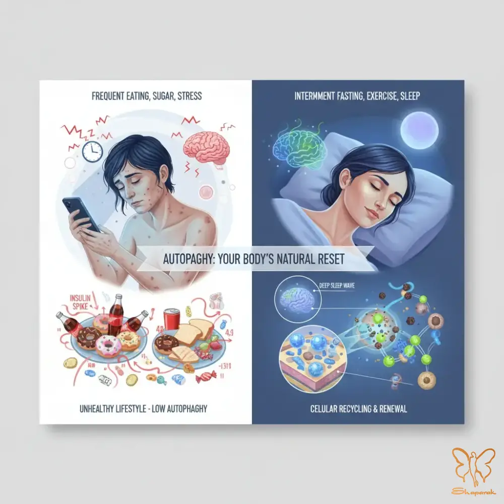 تاثیر استرس و خواب بر اتوفاژی تاثیر استرس و خواب بر اتوفاژی